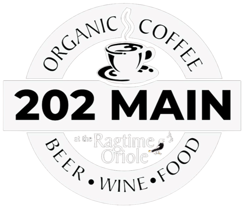 202 Main Coffee Logo - Marble Falls Coffee Shop